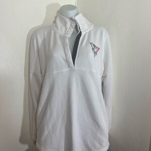 Victoria's Secret PINK Sweatshirt with Pink and Teal Logo